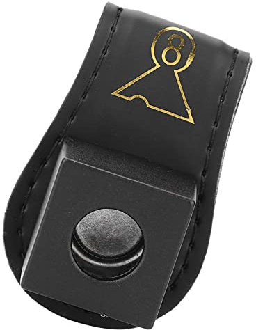 Changor Porta Gesso per Stecca Porta Gesso per Biliardo Porta Gesso Portatile in Pelle Resistente per Biliardo