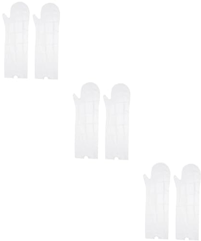 FOMIYES 6stücke Einweg Wasserdichte Handverletzungshülle Für Schutz Für Verletzte Hände Beim Baden Für Zuhause Und Badezimmer