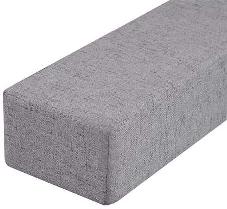 ELSKBRUN 1,2 m Rutschfester Bettverbinder mit Reißverschluss, 8 cm hoch mit Reißverschluss, Premium-Bettbrückenverbinder für Sofa (Patchwork-Bett, Bettkopf, Bettseite, Bettende)