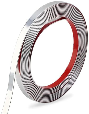 19.6 Fuß Flexible Zierleisten selbstklebend,Abziehbare und klebbare Zierleisten,Dekorative Zierleiste Molding für Schlafzimmer,Wohnzimmer,Küche,Spiegel,Tür,Kleiderschrank(Silber)
