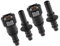 Partuto 2 Set 9.89mm SAE to 10.5mm ID Universal Fuel Line Hose Quick Release Connector - Nylon Black