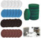 30 Pezzi Spazzole Elettriche, Compatibili con Bosch Home and Garden 6033, Spazzola Universale per Bosch Universal Brush, Accessori per Spazzola di Pulizia Bosch, 5 Colori