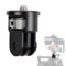 Alluminio da 1/4 pollici Adattatore per Treppiede Accessorio, rotazione di 360 ° montaggio treppiede filettatura adattatore accessori, per adattatore Gopro, Insta360 ONE R/X2/GOPRO10/9/8/MAX