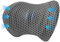 Raxfekro Lumbalkissen Rückenkissen, Ergonomisches Lendenkissen aus Memory Foam, Rückenpolster für Back Support, Lendenstützkissen für Autositze und Bürostühle (dunkelgrau)