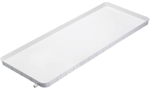 AC Drain Pan, Air Conditioner Drip Pan, AC Drip Pan with Drain, for Indoor/Outdoor Split Air Conditioner Heat Pump Systems(Small)