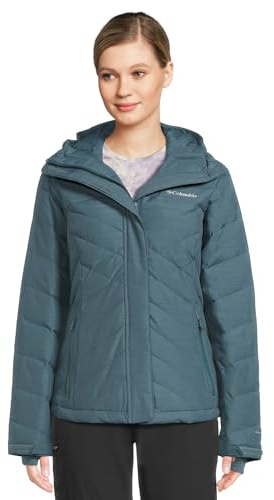 Columbia Women's Lay D Down 5 Jacket, Ski Jacket, Everblue, M