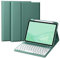 Vobafe Hülle mit Tastatur für iPad 11 10 Generation (2025/2022, 10,9/11 Zoll), Magnetisch Abnehmbare Bluetooth Tastatur mit Aktualisierte Tastenkappe, iPad A16 Tastatur mit Stifthalter, Kiefern Grün
