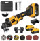 Bellanny Professional 18V System Akku Winkelschleifer (Scheiben Ø125mm, Leistung 900 Watt, Leerlaufdrehzahl:30000 U/Min, inkl.Zusatzgriff, Schutzhaube,Spannmutter, Aufnahmeflansch, Zweilochschlüssel)