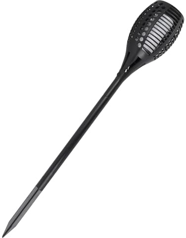 TOPINCN Solarleuchten für den Außenbereich, Solar-Taschenlampe mit Flackernden Flammen, Buntes RGB, 30 Lm, IP65, Wasserdicht, Landschaftsdekoration, LED-Taschenlampen für Garten, Rasen,