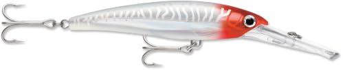 Rapala - X-Rap Magnum Angelköder - Angelzubehör mit großer Tauchschaufel - Salzwasser Spinnköder- Lauftiefe 9m - Fischköder 16cm, 72g - Hergestellt in Estland - Red Head UV