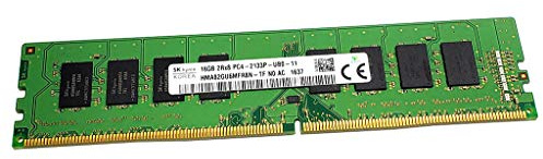 SK HYNIX 16 GB DDR4 2Rx8 PC4–2133p-ub0 hma82gu6mfr8 N-tf Desktop Arbeitsspeicher RAM Memory