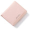 AnnabelZ Petit Portefeuille de Poche en Cuir à Deux Volets pour Femme, Rose, Taille S