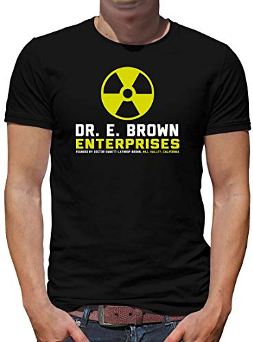 TShirt-People Doc Brown Enterprises T-Shirt Herren Zukunft Delorean Zurück