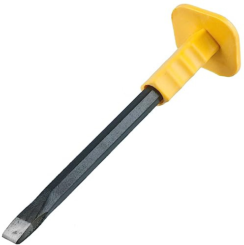 Meißel Betonmeißel Steinmeißel 300 mm Flachmeißel mit Handschutz