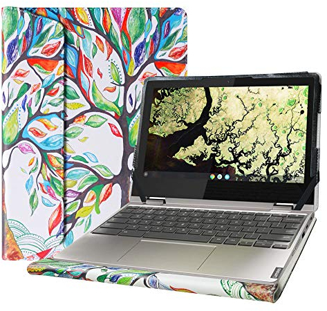 Alapmk Schutz Abdeckung Hülle für 11.6 Lenovo Chromebook C340/Flex 3i/IdeaPad Flex 3 11IGL05 [Nicht für C340-15/C330-11], Love Tree