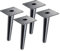 Uotyle Furniture Legs Metal Furniture Legs Heavy Duty Sofa Legs Cabinet Feet Set Of 4 Legs For Furnitures 4Inches/10cm