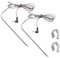 Carkio 2 Pack Temperature Meat BBQ Probes Compatible with Pit Boss Wood Pellet Grill and Smoker, for 340/440/700 Series/820 Series/1000 Series/PB1150G/PB850G/PB550G/Pro 1100/1230 Grills