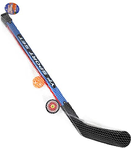 Rappa Hockeyschläger mit Ball und Puck
