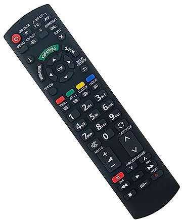 N2QAYB000717 - Telecomando di ricambio VINABTY, compatibile con Panasonic Viera Plasma TV N2QAYB000717 TX-L32EM5B TX-P42X50E TX-P50X50E TX-L50EM5B TY-ST42PX5W TX-L39EM5B
