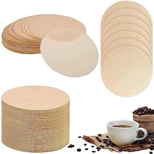 100pcs Coffee Maker Filter Paper Tools Coffee Utensils Round Coffee Filter Filter Paper Coffee Pot Moka Drip Paper Pot