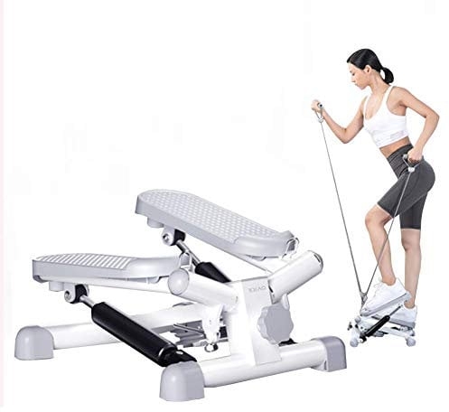 Fitness Stairs For Men And Women,Mini Ladder Fitness Cardio Training,Height-Adjustable Rotating Machine,Ladder Exercise Equipment,With Draw Rope Efficency
