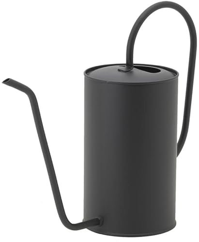 Arrosoir design en métal noir 1,5 L
