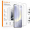 GLASS-M [2+2 Pack Screen Protector with Camera Lens Protector for Samsung Galaxy S24+/S24 Plus, Tempered Glass Full Coverage Screen Cover, Fingerprint Unlock