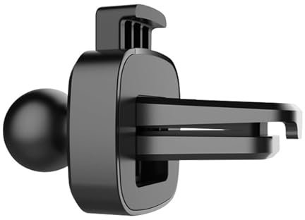 Support de téléphone portable pour voiture - Support de téléphone portable pour voiture - Double connexion à pince - Base de support de téléphone stable - Clips de support de voiture pour voitures,