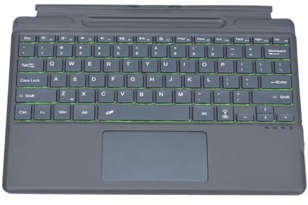 Surface Pro X Type - Funda para teclado Surface Pro 9, teclado Surface Pro 8, funda con teclado compatible con Surface Pro 8, 9, X, teclado de 13 pulgadas, QWERTY (retroiluminación de 7 colores)