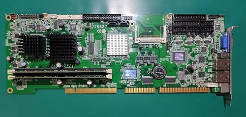 IB827 100% OK IPC Board Full-size CPU Card ISA PCI Industrial Embedded Mainboard PICMG 1.0 con CPU RAM 2* LAN