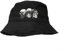Bucket hat Skulls Totenköpfe Death Head anglerhut Sonnenhut Biker Rapper Ultras