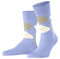 Burlington Herren Socken Manchester M So Baumwolle gemustert 1 Paar, Blau Sky Blue 6254, 40-46