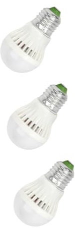 HOMSFOU 3St Geräuschsensor Licht schlafzimmerlampe kellerlampen keller lampen door light garagenlicht e27 glühbirnen Sensorlicht automatisches Licht Geräuschsensor Lampe Autolampe Weiß