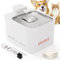 Wireless Cat Water Fountain Stainless Steel, 4L Cat Fountain Battery Operated,