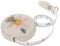 Hobby Gift Retractable Tape Measure – 150cm/60 Embroidered Floral Bee Dual Metric & Imperial Design, Polyester Fabric Cover, Compact & Portable Sewing Measuring Tape
