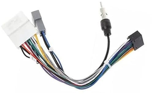 Vuzmode Female Wiring Harness Car Radio Adaptor Connector Wire Plug, for NISSAN, for Qashqai, for X-TRAIL, Pathfinder Sentra Navara Juke audio system adapter wire