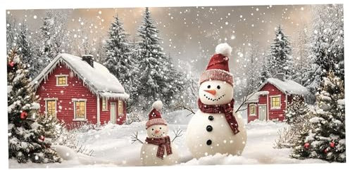 Banner de puertas de garaje navideñas Cubiertas de puertas de la puerta del garaje de invierno Cubiertas de la cabina de Navidad decoraciones navideñas para cubierta de interior, al aire libre, fiest