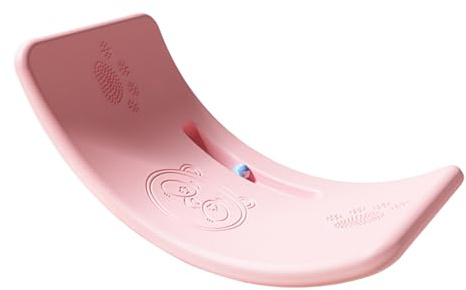 Balance Board, Rocker Board,Gebogenes rutschfestes Wackelbrett mit | Balance-Trainingsgeräte Fun Yoga Curvy Multifunktionales Balancespielzeug für Heimklasse