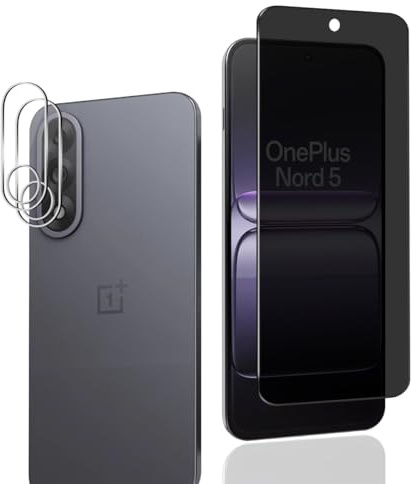 Rnnmeeko 1 Pcs Protector Pantalla Privacidad para OnePlus Nord 5