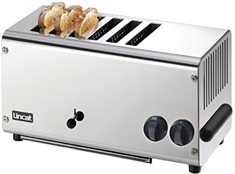 Heavy Duty 6 Slice Toaster Commercial Kitchen Restaurant Cafe Pub School Chef