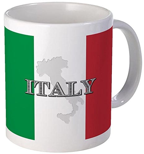 CafePress Italian Flag Extra Mug 11 oz (325 ml) Ceramic Coffee Mug