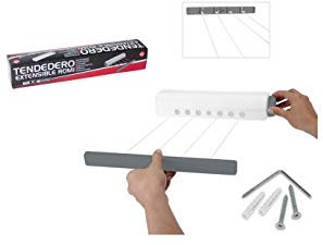 Gerimport Tendedero Extensible Romi 3,66m 5 Cuerdas