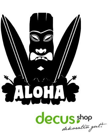 Decus Hawaii Aloha Surf // Sticker OEM JDM Style Aufkleber