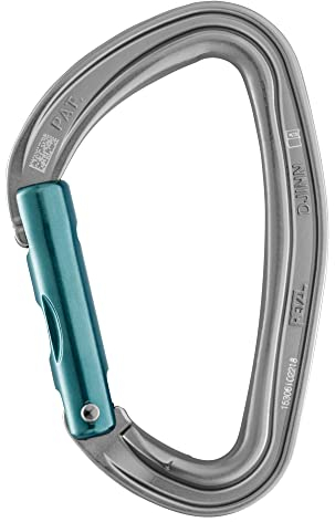Petzl M060AA00 DJINN Carabiner Straight Gate Gray
