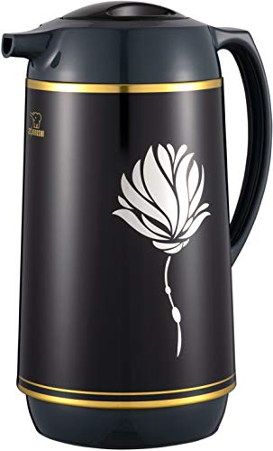 Zojirushi Jarra térmica para servir, fabricada en Japón, 1 litro, color negro loto