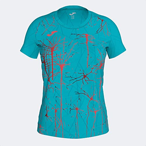 Joma Damen Elite Ix T-Shirt, türkis, XXXXS