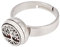 Diffusorringe für ätherische Öle aus Stahl für Frauen, Edelstahlringe für Mädchen, Tragbarer ästhetischer Schmuck, Aromatherapie-Diffusoren, Geschenk, Ölring, Körperpeelings (R36-3)