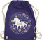Turnbeutel Rucksack - Pferde - Pferd - Pferdemädchen - Unisize - Lila - beutel kinder reit sachen für mädchen pferden name juterucksäcke kindergarten pferderucksäcke pferdemotiv horse