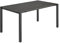 OUTLIV. Ausziehtisch 160/217/267x92 cm, Edelstahl/Glaskeramik in Anthrazit/Dark Grey
