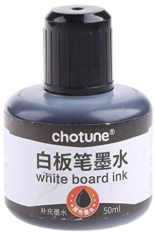 Newwyt 1 Flasche 50ml Nachfülltinte zum Nachfüllen von Tinten Whiteboard Marker Pen Schwarz Rot Blau BK1 Tinte